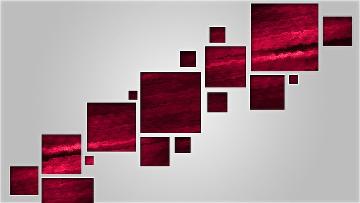 rosa Leinwand, Textur, Quadrat, HD-Hintergrundbild