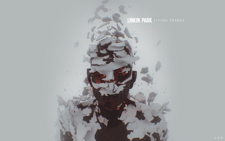Linkin Park Living Things poster, music, Linkin Park, Album, Living Things, alternative, HD wallpaper