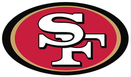 Лого на Сан Франциско 49ers, Сан Франциско 49ers, футбол, лого, HD тапет HD wallpaper