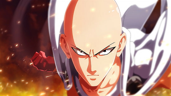 One-Punch Man, Saitama, Anime, HD-Hintergrundbild HD wallpaper