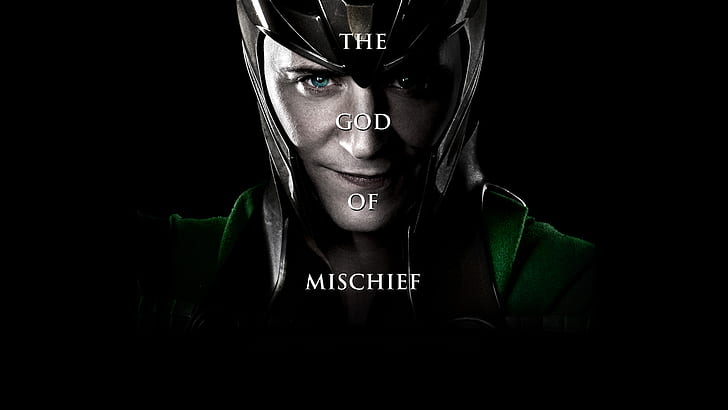Avengers Loki Black God HD, noir, films, vengeurs, dieu, loki, Fond d'écran HD
