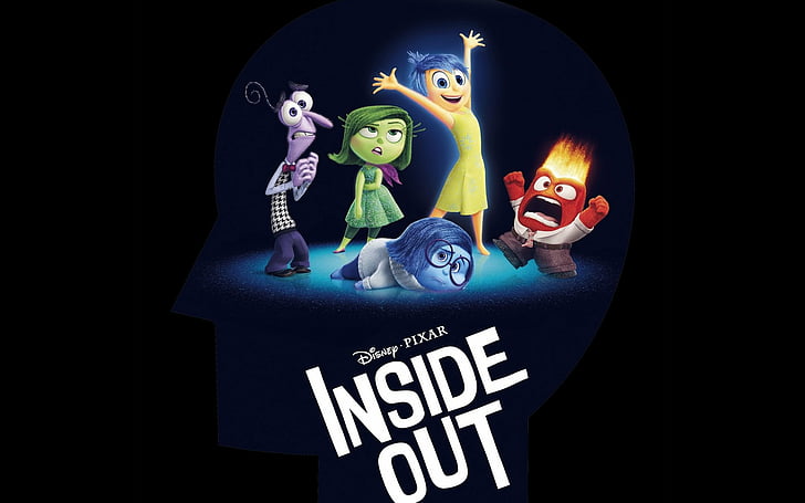Movie, Inside Out, Anger (Inside Out), Disgust (Inside Out), Fear (Inside Out), Joy (Inside Out), Sadness (Inside Out), HD wallpaper