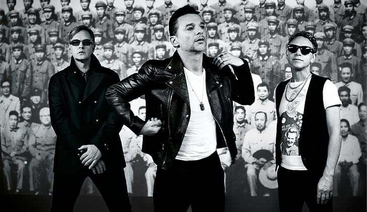Depeche Mode, Martin Gore, David Gahan, Andrew Fletcher, Delta Machine, HD wallpaper