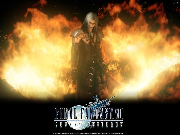 Final Fantasy 7 цифровых обоев, Final Fantasy, Final Fantasy VII: Advent Children, HD обои