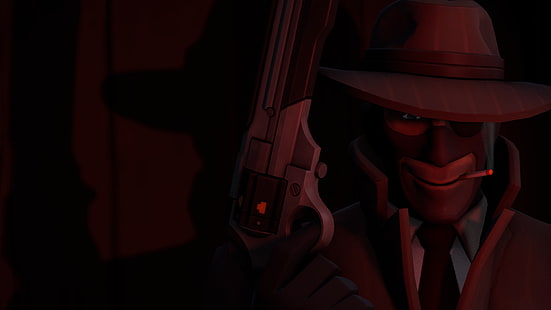 Team Fortress 2 Spy Hintergrund, HD-Hintergrundbild HD wallpaper