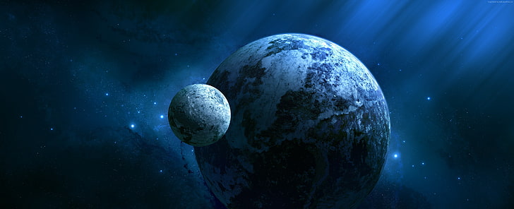 Sterne, Kepler-452b, Weltraum, Planet, Exoplanet, HD-Hintergrundbild