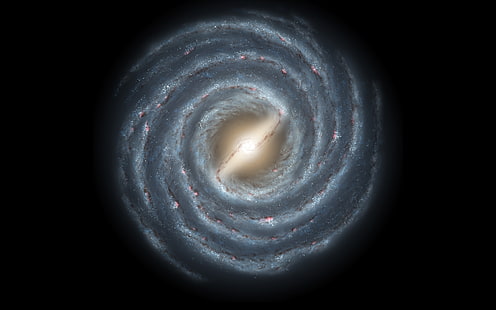 przestrzeń, galaktyka, galaktyka spiralna, Tapety HD HD wallpaper