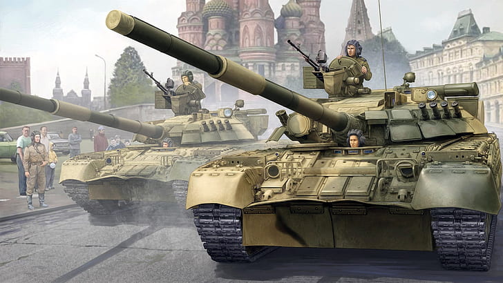 máquina de guerra, Birch, T-80UD, tanque principal, Modificação do tanque T-80U com motor diesel, HD papel de parede