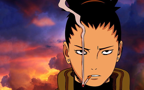 Cyfrowa tapeta Naruto Shikamaru, Anime, Naruto, Shikamaru Nara, Tapety HD HD wallpaper