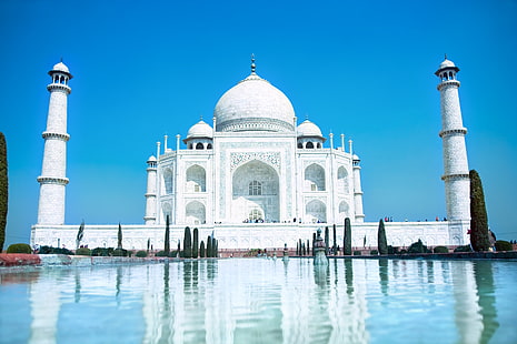 architecture, Taj Mahal, India, HD wallpaper HD wallpaper