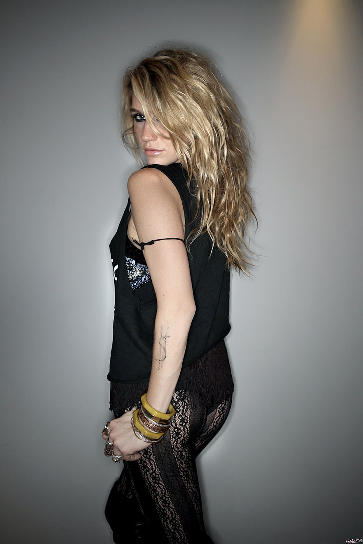 Kesha, women, singer, HD wallpaper