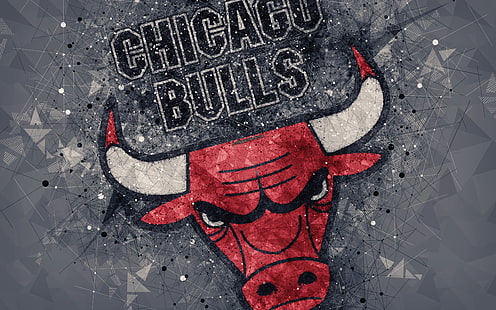Basquete, Chicago Bulls, Logotipo, NBA, HD papel de parede HD wallpaper