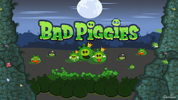 Video Game, Bad Piggies, Wallpaper HD