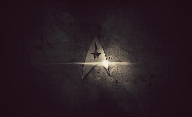 Heavy Metal Star Trek, Star Trek logo tapet, Filmer, Star Trek, HD tapet