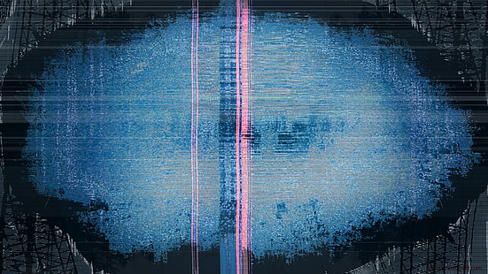glitch art, abstract, LSD, HD wallpaper HD wallpaper