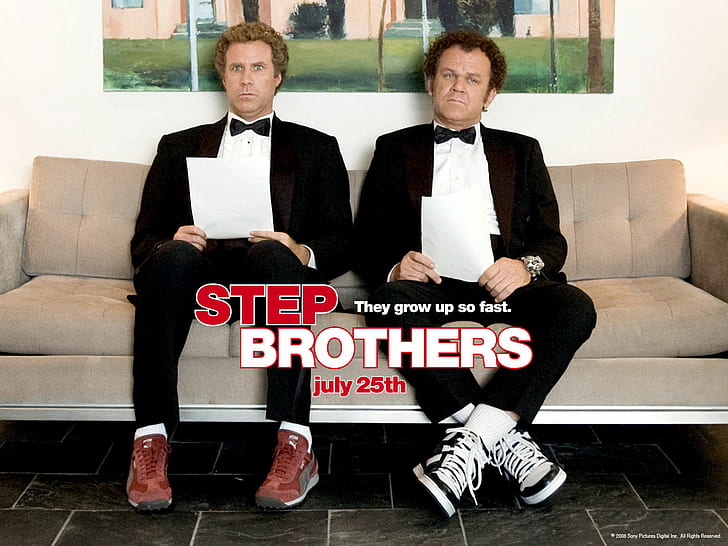 Movie, Step Brothers, John C. Reilly, Will Ferrell, HD wallpaper