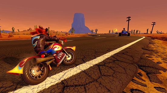 Videospiel, Crash Bandicoot N. Sane Trilogie, Crash Bandicoot (Rolle), HD-Hintergrundbild HD wallpaper