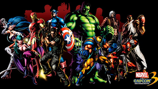Gra wideo, Marvel vs. Capcom 3: Fate of Two Worlds, Tapety HD HD wallpaper