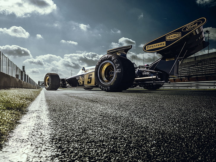 Lotus, Car, Race, The car, Track, 72D, HD wallpaper