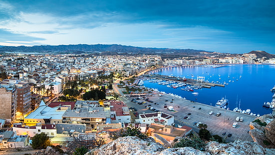 ムルシア、スペイン、ヨーロッパ、都市景観、 HDデスクトップの壁紙 HD wallpaper