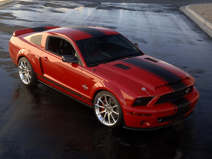 2008, ford, gt500, muscle, mustang, shelby, super snake, HD wallpaper