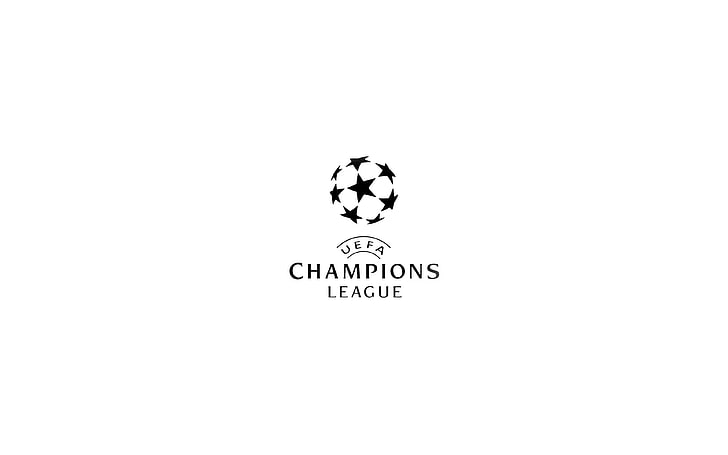 juara, liga, eropa, logo, sepak bola, seni, ilustrasi, putih, Wallpaper HD