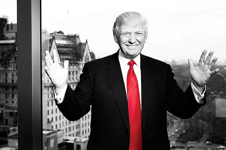 Presidente, EUA, Donald Trump, HD papel de parede