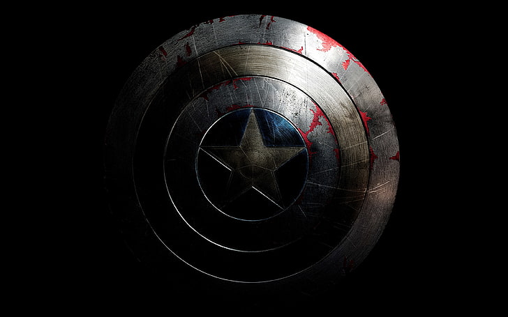 Captain America Shield 4K 8K, America, Captain, Shield, Tapety HD