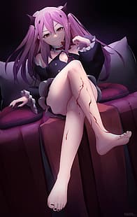  Krul Tepes, Owari No Seraph, anime girls, anime, fan art, vampire (anime), HD wallpaper HD wallpaper