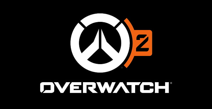 Overwatch, Overwatch 2, permainan video, logo, Blizzard Entertainment, Wallpaper HD