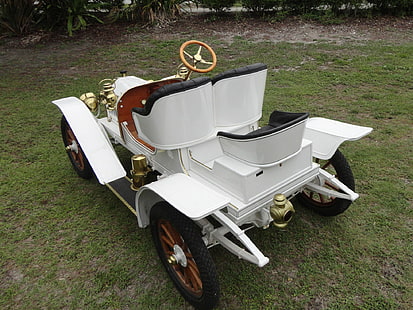 1908, Buick, Modell 10, Retro, Runabout, Touring, HD-Hintergrundbild HD wallpaper