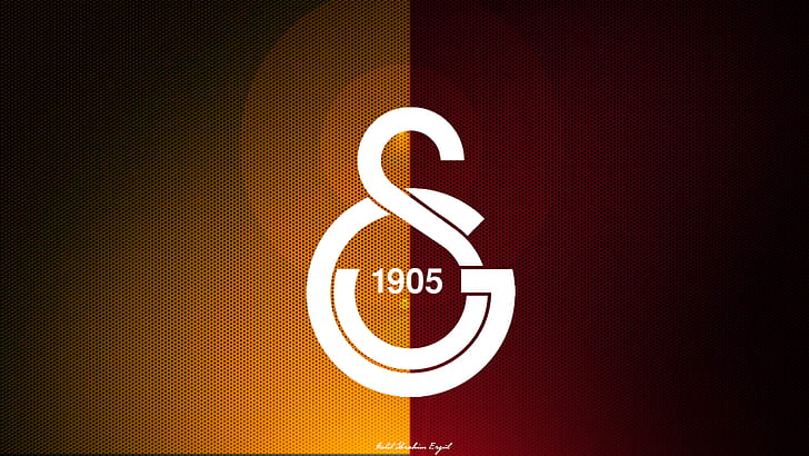 Fotboll, Galatasaray S.K., emblem, logotyp, HD tapet