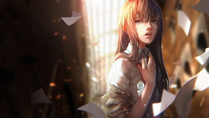 Anime, Anime Girls, Steins, Gate, Makise Kurisu, HD-Hintergrundbild