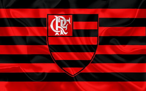 Футбол, Clube de Regatas do Flamengo, лого, HD тапет HD wallpaper
