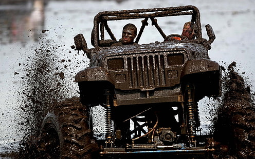 Jeep Wrangler 4x4 Off Road Competition, Jeep Wrangler, HD tapet HD wallpaper