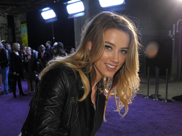 Actrices, Amber Heard, Fond d'écran HD