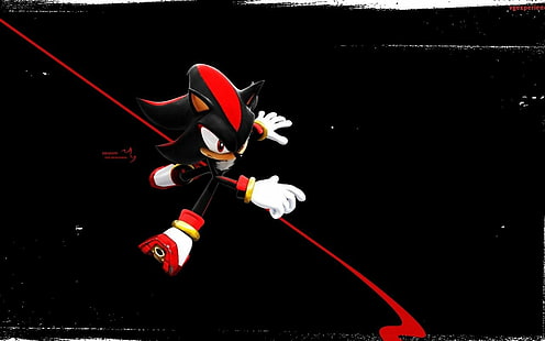 Sonic, Shadow the Hedgehog, Shadow, Sonic the Hedgehog, วอลล์เปเปอร์ HD HD wallpaper