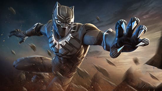 Black Panther, Marvel Cinematic Universe, MCU, Wakanda, T'challa, HD 배경 화면 HD wallpaper