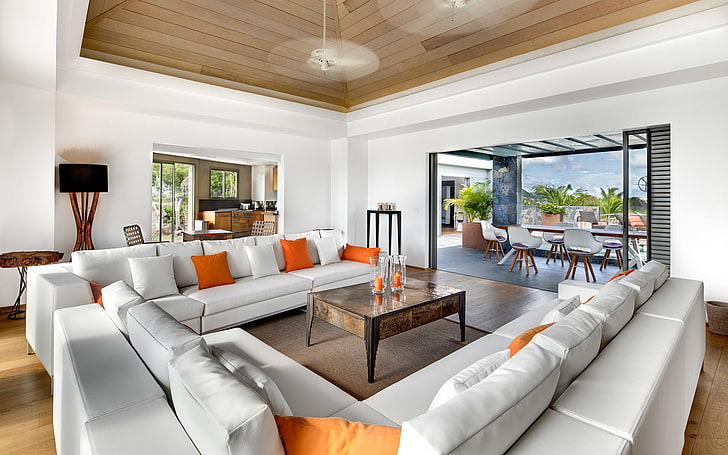 interior, home, villa, luxury, livingroom, HD wallpaper
