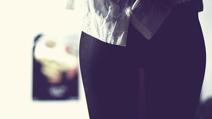 thighs, model, women, pantyhose, HD wallpaper