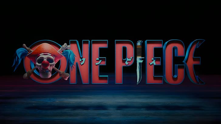 One Piece, title, Buggy (One Piece), HD wallpaper