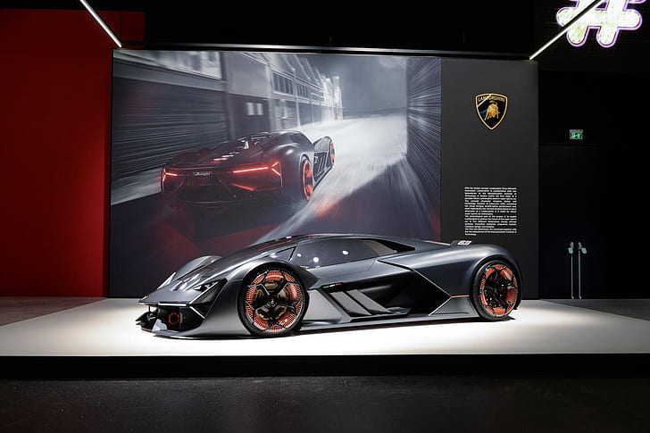 Lamborghini Terzo Millennio Concept, lamborghini terzo, car, HD wallpaper