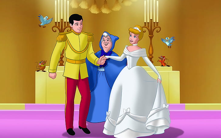 Wedding To Princess Cinderella And Prince Charming Photo Hd Wallpaper  1920×1200 | Wallpaperbetter