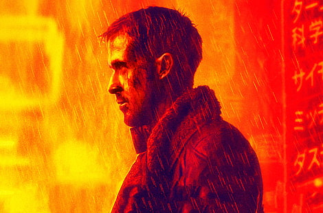 Blade Runner 2049, movies, men, actor, Ryan Gosling, Officer K, HD wallpaper HD wallpaper