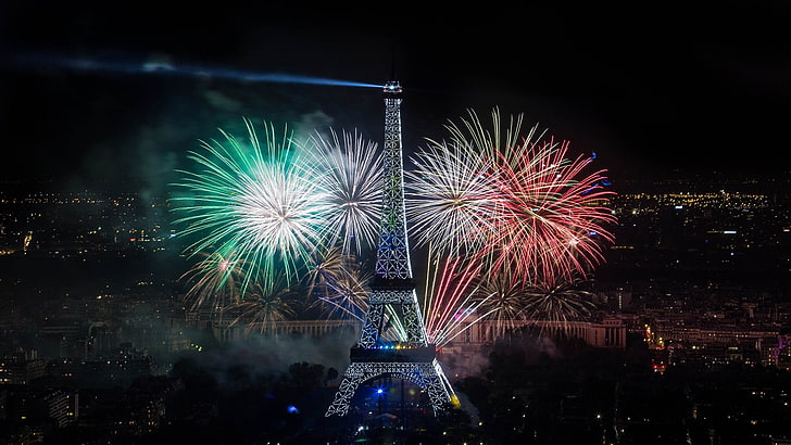 Torre Eiffel, Parigi, città, Parigi, Sfondo HD