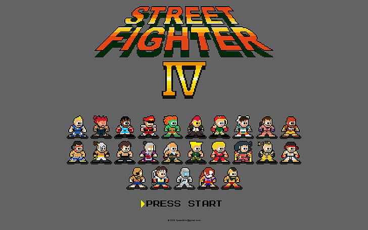 นักสู้ข้างถนน Street Fighter IV, วอลล์เปเปอร์ HD