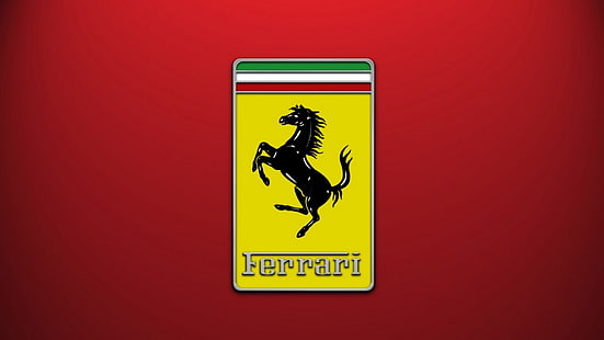 Ferrari logo, Ferrari, Logotipo, HD papel de parede HD wallpaper