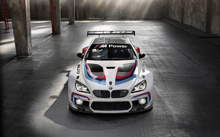 BMW M6 GT3, race cars, BMW, HD wallpaper