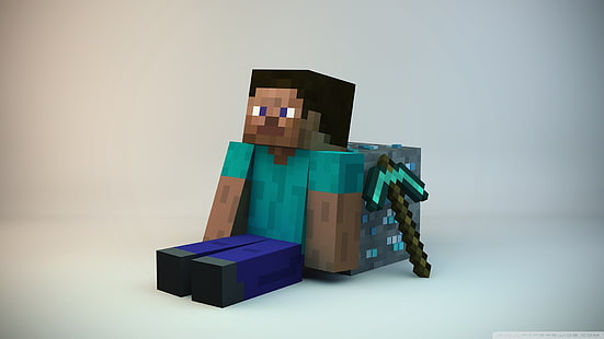 Ilustración de personaje de Minecraft, personaje de niño de Minecraft, Minecraft, Fondo de pantalla HD HD wallpaper