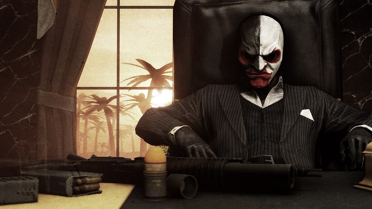 Payday, Payday 2, Scarface (Payday), HD wallpaper
